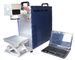 50w draagbare Laserteller, Vezellaser die Systeem voor Lampen/Hardwareindustrie merken leverancier